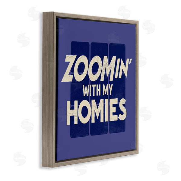 Stupell Industries Buck Wear | Zoomin' With Homies Office Humor