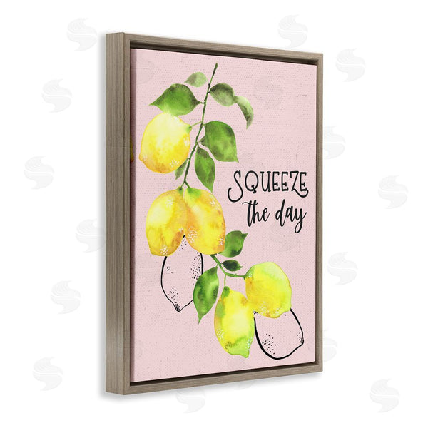 Stupell Industries By The Lakeside | Squeeze The Day Lemons Wall Art