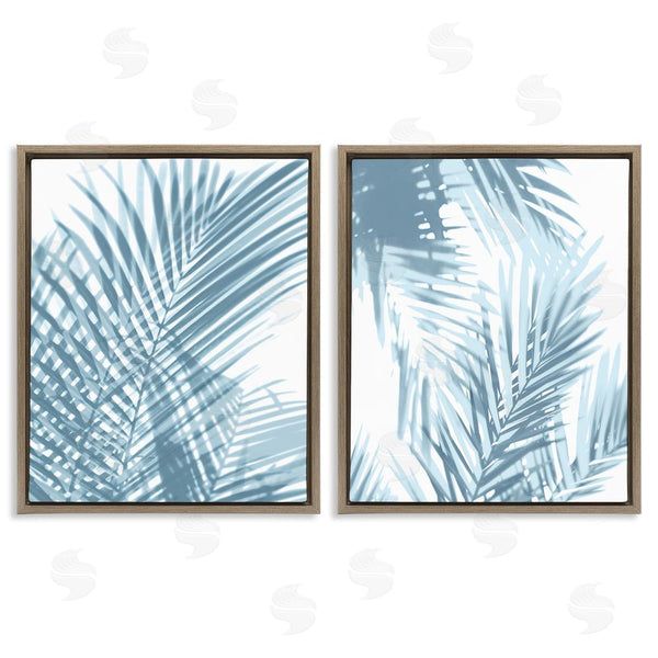 Stupell Industries C Brand Studios | Blue Ferns Abstract Light Designs Wall Art