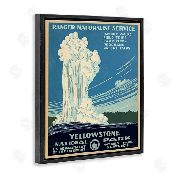 Stupell Industries C. Don (Chester) Powell | Vintage Yellowstone Poster