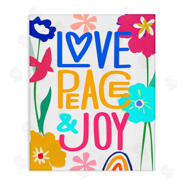 stupell industries CAD Designs | Bold Love Peace Joy Wall Art
