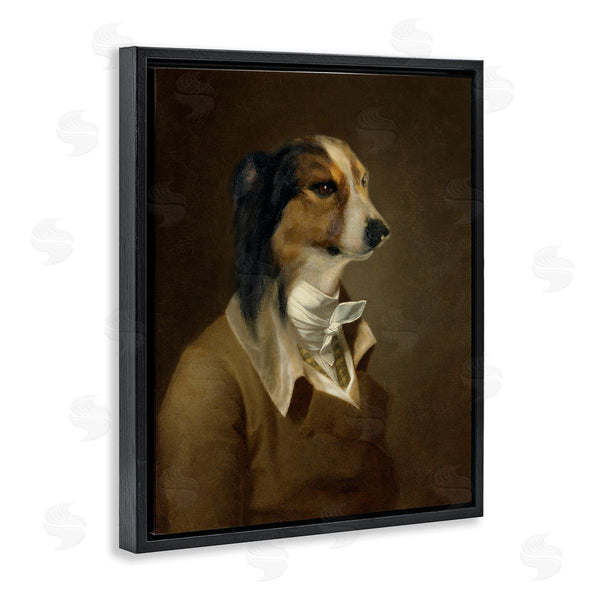 Stupell Industries CAD Designs | Classic Attire Dog Portrait