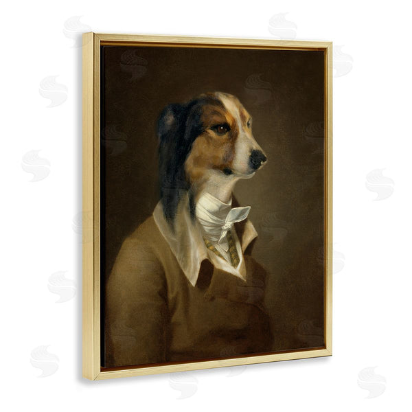 Stupell Industries CAD Designs | Classic Attire Dog Portrait