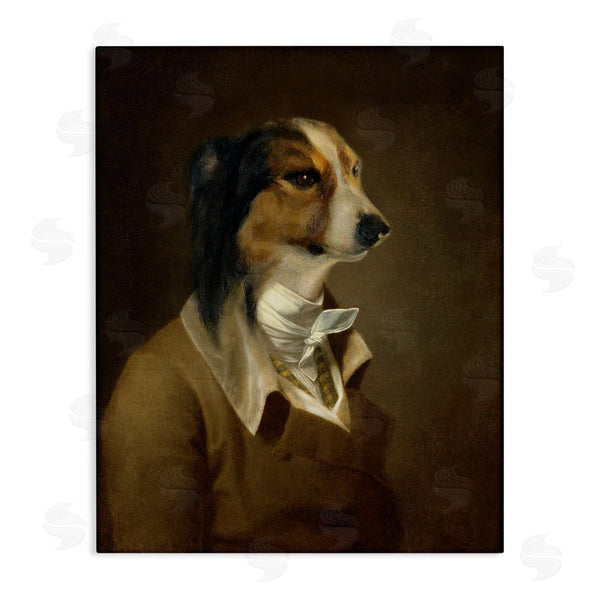 stupell industries CAD Designs | Classic Attire Dog Portrait
