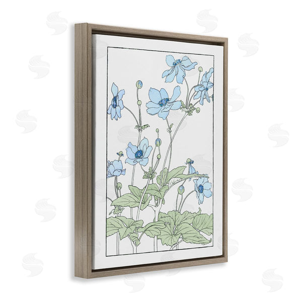 Stupell Industries CAD Designs | Detailed Anemone Outline