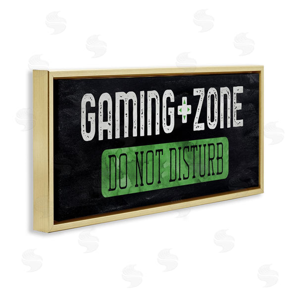 Stupell Industries CAD Designs | Do Not Disturb Gaming Zone Wall Art