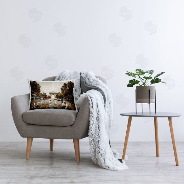 Stupell Industries CAD Designs | Dogs Playing Among Architecture