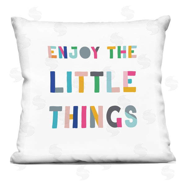 stupell industries CAD Designs | Enjoy Little Things Printed Throw Pillow