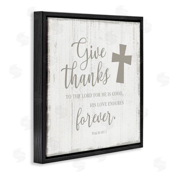 Stupell Industries CAD Designs | Give Thanks Religious Proverb