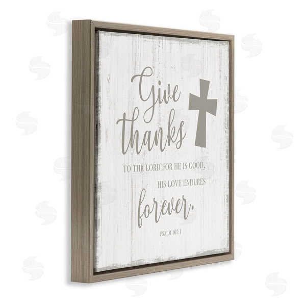 Stupell Industries CAD Designs | Give Thanks Religious Proverb
