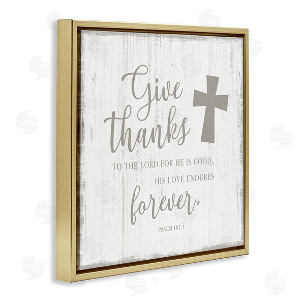 Stupell Industries CAD Designs | Give Thanks Religious Proverb