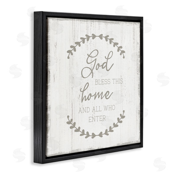 Stupell Industries CAD Designs | God Bless All Who Enter