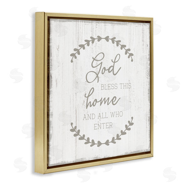 Stupell Industries CAD Designs | God Bless All Who Enter