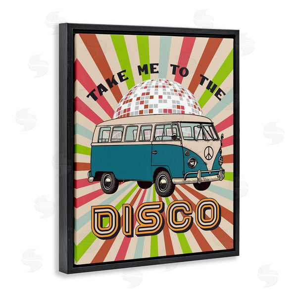 Stupell Industries CAD Designs | Groovy Disco Van Phrase