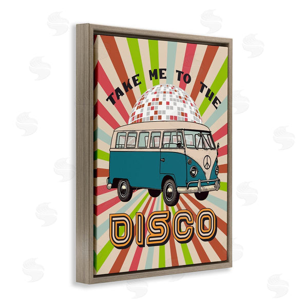 Stupell Industries CAD Designs | Groovy Disco Van Phrase