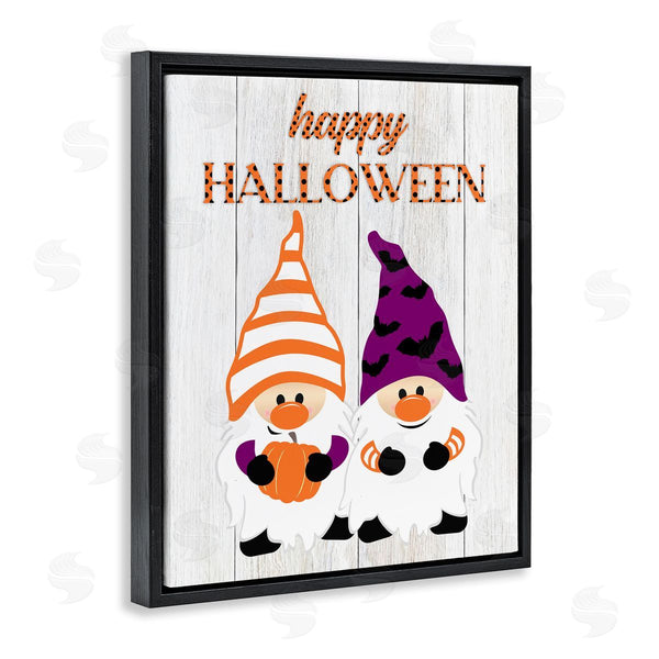 Stupell Industries CAD Designs | Happy Halloween Seasonal Gnomes Wall Art