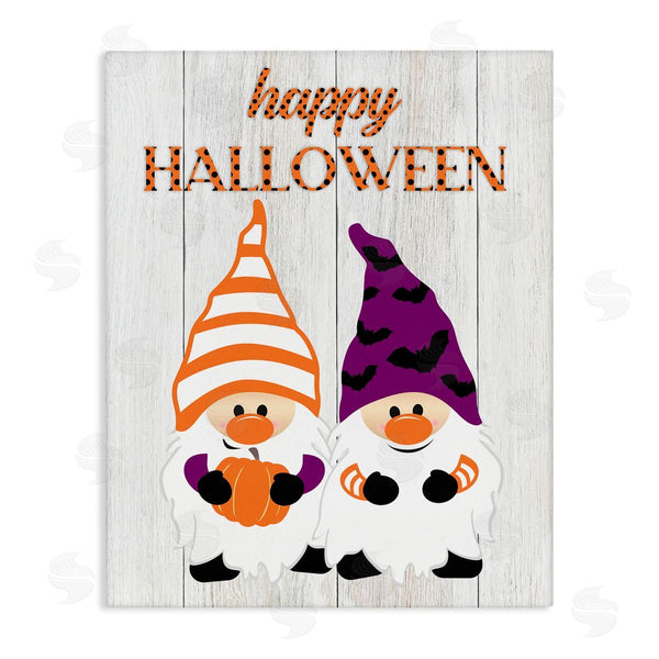 stupell industries CAD Designs | Happy Halloween Seasonal Gnomes Wall Art