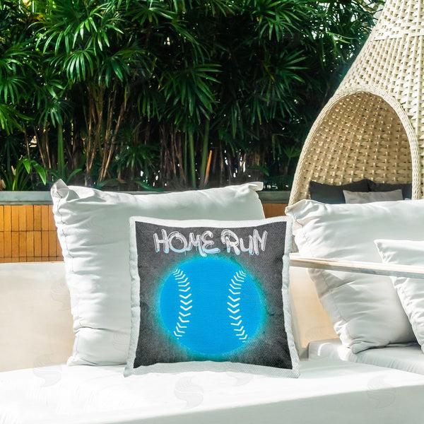 Stupell Industries CAD Designs | Home Run Baseball Graffiti Printed Throw Pillow
