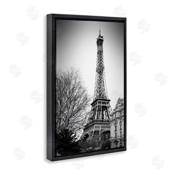 Stupell Industries CAD Designs | Looming Eiffel Tower Scenery