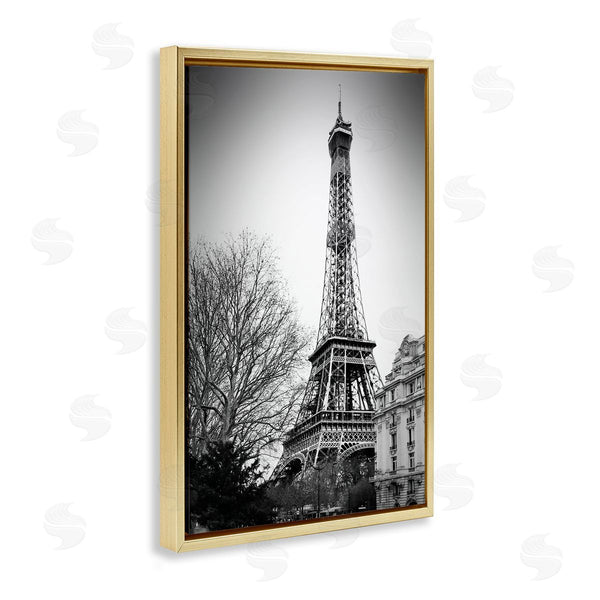 Stupell Industries CAD Designs | Looming Eiffel Tower Scenery