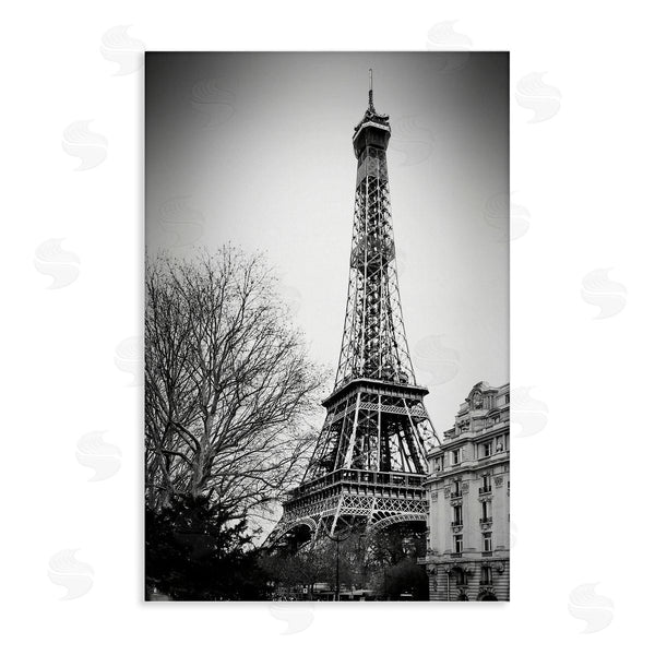 Stupell Industries CAD Designs | Looming Eiffel Tower Scenery
