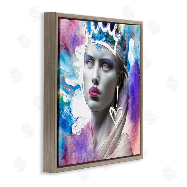 Stupell Industries CAD Designs | Modern Crowned Woman