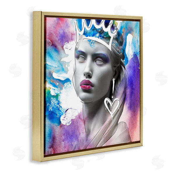 Stupell Industries CAD Designs | Modern Crowned Woman