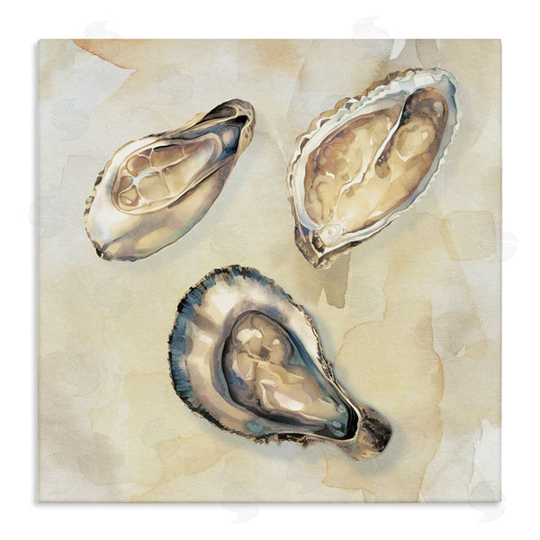 stupell industries CAD Designs | Oyster Trio on Beige