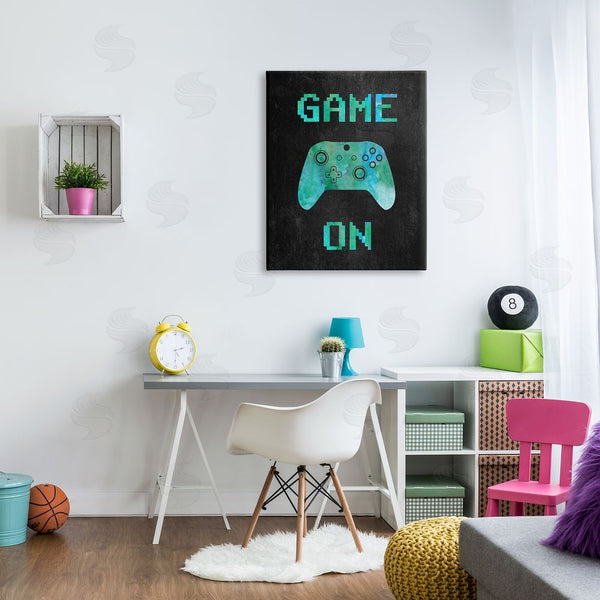 Stupell Industries CAD Designs | Pixel Game On Controller Wall Art