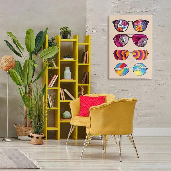 Stupell Industries CAD Designs | Reflection Patterned Sunglasses