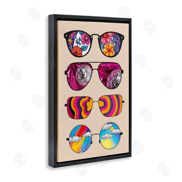 Stupell Industries CAD Designs | Reflection Patterned Sunglasses