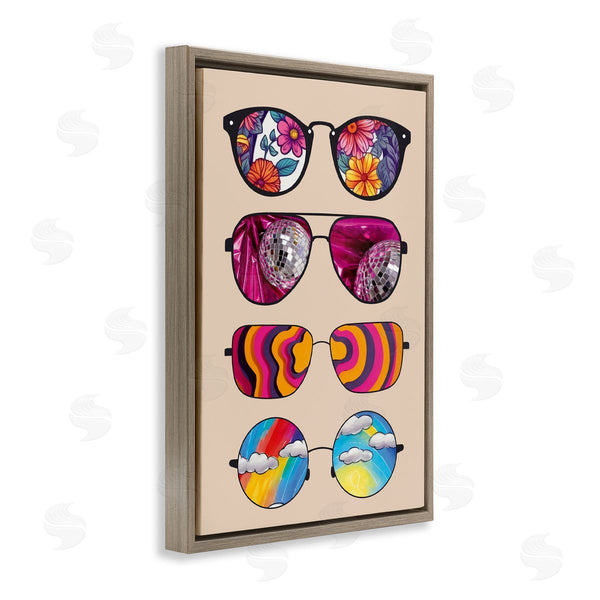 Stupell Industries CAD Designs | Reflection Patterned Sunglasses