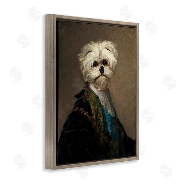 Stupell Industries CAD Designs | Regal Bichon Frise Portrait