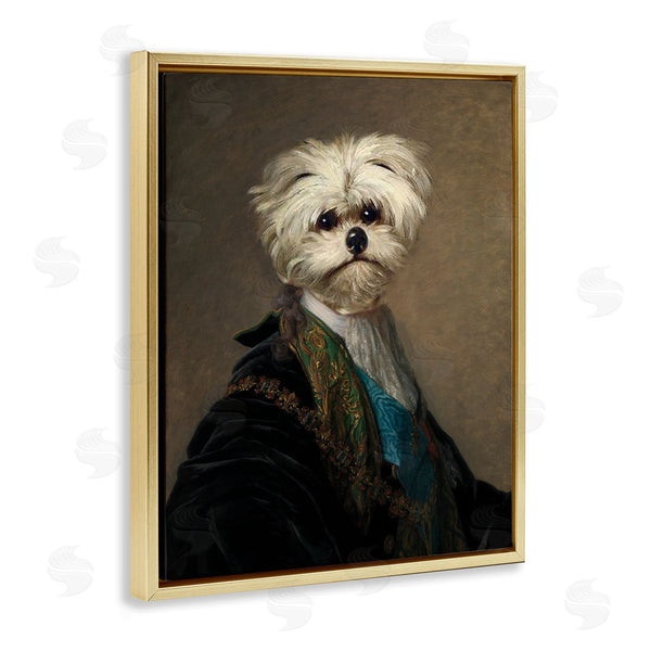Stupell Industries CAD Designs | Regal Bichon Frise Portrait