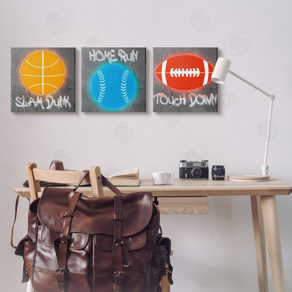 Stupell Industries CAD Designs | Sports Graffiti Phrases Wall Art