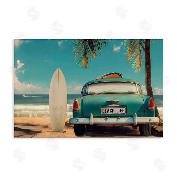 stupell industries CAD Designs | Summer Beach Life License Plate