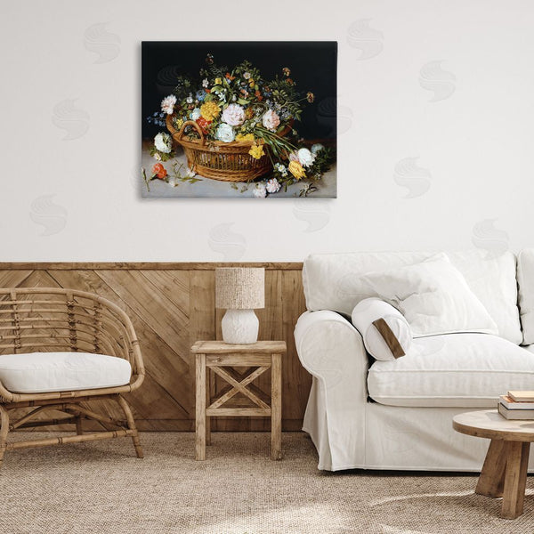 Stupell Industries CAD Designs | Vintage Flower Basket Wall Art