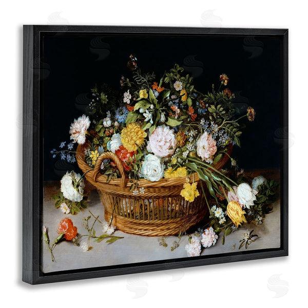 Stupell Industries CAD Designs | Vintage Flower Basket Wall Art