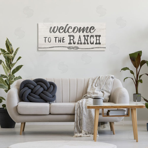 Stupell Industries CAD Designs | Welcome To The Ranch