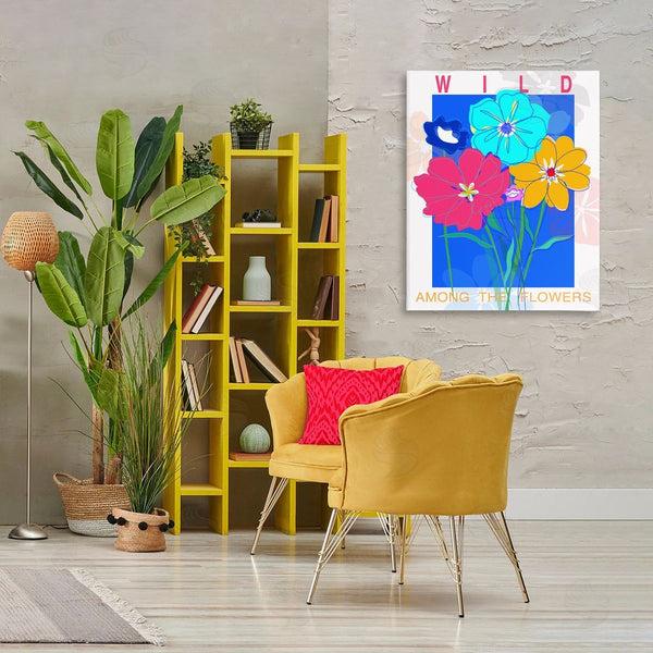 Stupell Industries CAD Designs | Wild Among The Flowers Wall Art