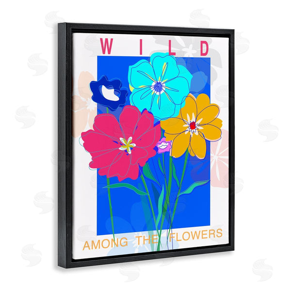 Stupell Industries CAD Designs | Wild Among The Flowers Wall Art