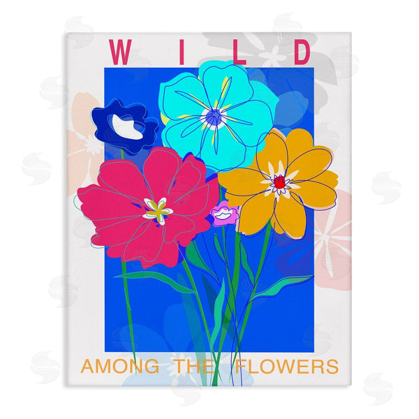 stupell industries CAD Designs | Wild Among The Flowers Wall Art