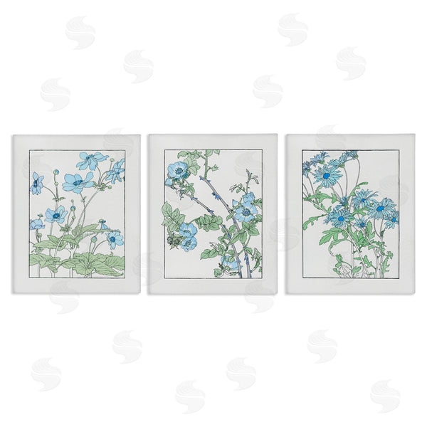 stupell industries CAD Designs | Wild Blooms with Detailed Outlines
