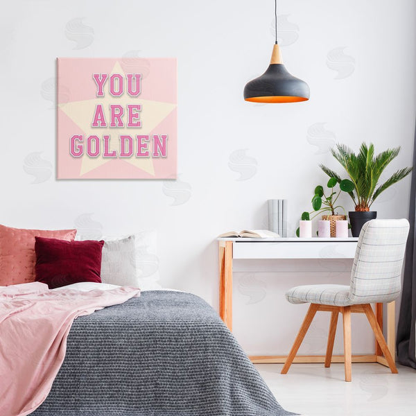 Stupell Industries CAD Designs | You Are Golden Phrase Wall Art