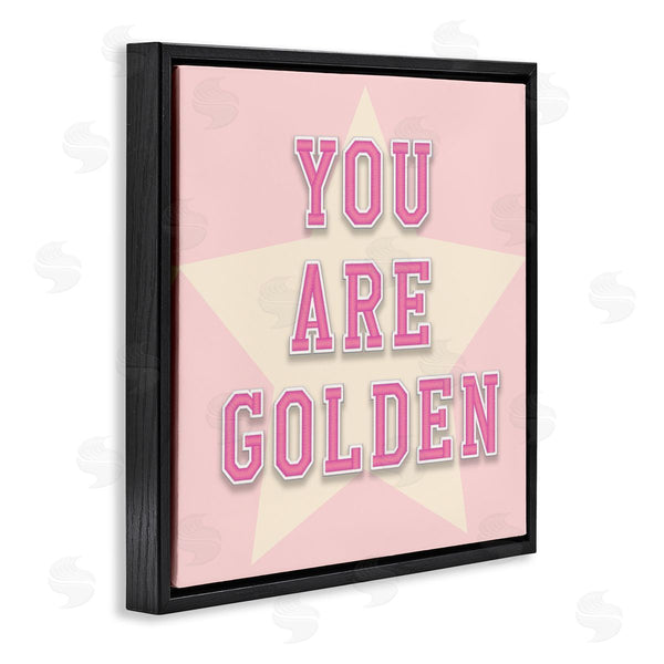 Stupell Industries CAD Designs | You Are Golden Phrase Wall Art