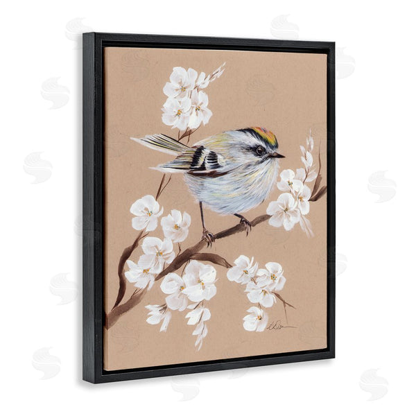 Stupell Industries Cady Driver | Apple Blossom Branch With Bird Wall Art