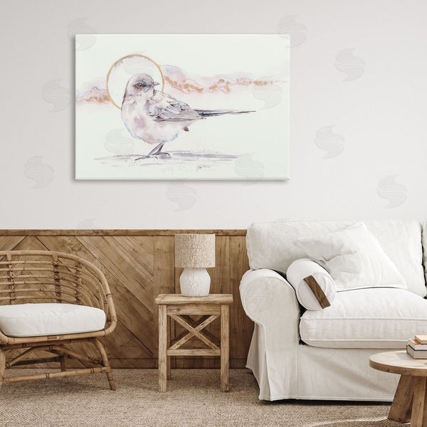 Stupell Industries Cady Driver | Bird & Moon Watercolor Wall Art