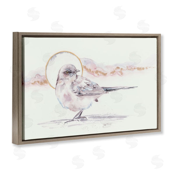 Stupell Industries Cady Driver | Bird & Moon Watercolor Wall Art
