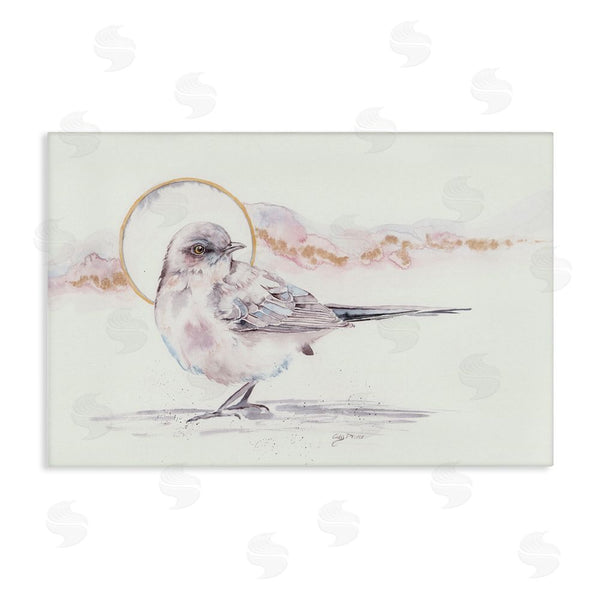 stupell industries Cady Driver | Bird & Moon Watercolor Wall Art