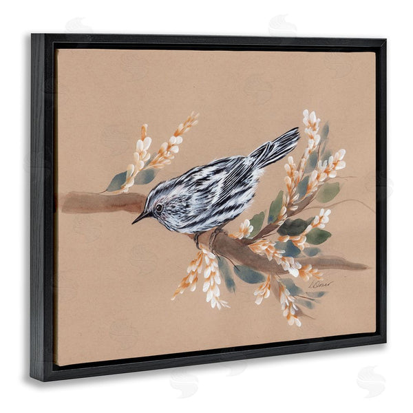 Stupell Industries Cady Driver | Bird On Delicate Branch Wall Art